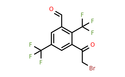 1807114-47-1 | 2',5'-Bis(trifluoromethyl)-3'-formylphenacyl bromide