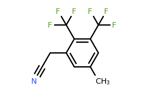 1807115-26-9 | 2,3-Bis(trifluoromethyl)-5-methylphenylacetonitrile