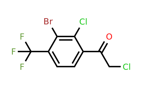 1807115-27-0 | 3'-Bromo-2'-chloro-4'-(trifluoromethyl)phenacyl chloride