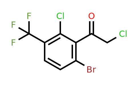1807115-47-4 | 6'-Bromo-2'-chloro-3'-(trifluoromethyl)phenacyl chloride