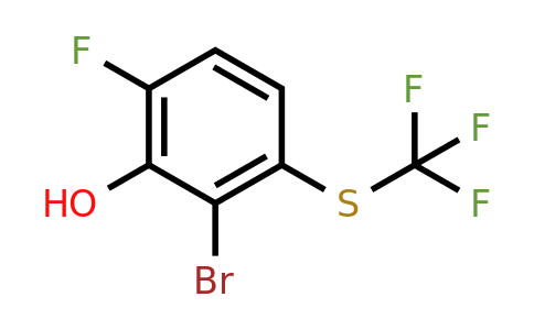 1807115-48-5 | 2-Bromo-6-fluoro-3-(trifluoromethylthio)phenol