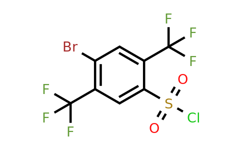 1807115-84-9 | 2,5-Bis(trifluoromethyl)-4-bromobenzenesulfonyl chloride