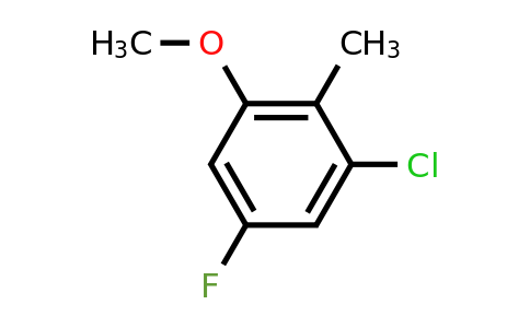 1807116-23-9 | 3-Chloro-5-fluoro-2-methylanisole
