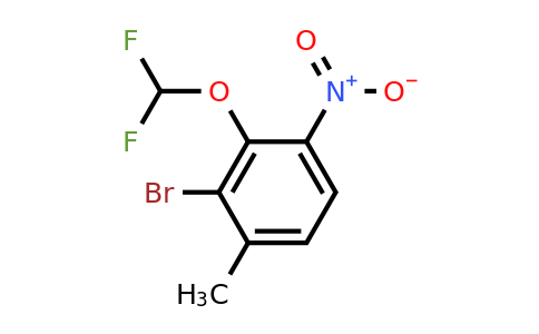 1807116-34-2 | 2-Bromo-3-difluoromethoxy-4-nitrotoluene