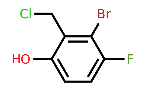 1807116-61-5 | 2-Bromo-3-fluoro-6-hydroxybenzyl chloride