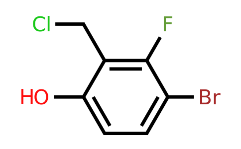 1807116-75-1 | 3-Bromo-2-fluoro-6-hydroxybenzyl chloride