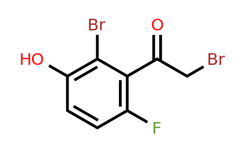 1807117-06-1 | 2'-Bromo-6'-fluoro-3'-hydroxyphenacyl bromide