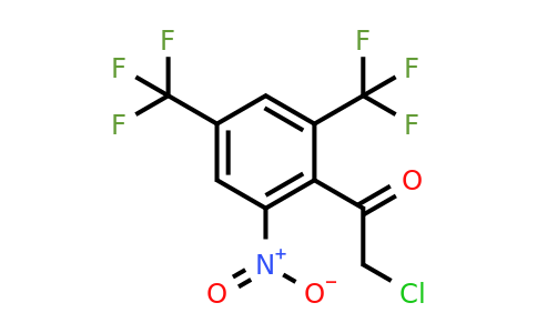 1807117-15-2 | 2',4'-Bis(trifluoromethyl)-6'-nitrophenacyl chloride