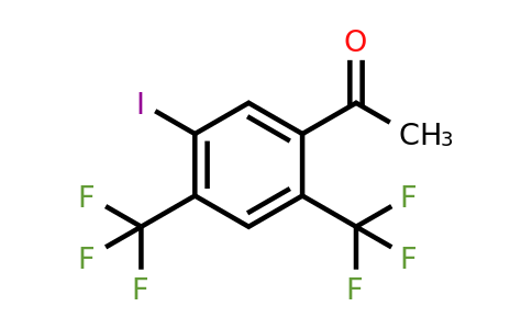 1807117-20-9 | 2',4'-Bis(trifluoromethyl)-5'-iodoacetophenone