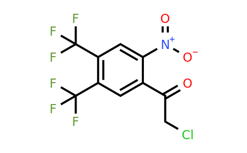 1807117-25-4 | 4',5'-Bis(trifluoromethyl)-2'-nitrophenacyl chloride