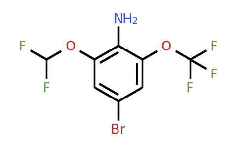 1807117-57-2 | 4-Bromo-2-difluoromethoxy-6-(trifluoromethoxy)aniline