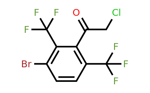 1807117-61-8 | 2',6'-Bis(trifluoromethyl)-3'-bromophenacyl chloride