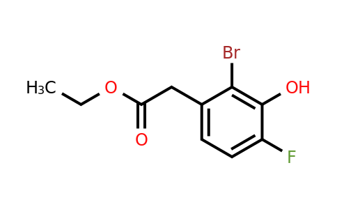 1807117-71-0 | Ethyl 2-bromo-4-fluoro-3-hydroxyphenylacetate