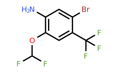 1807117-77-6 | 5-Bromo-2-difluoromethoxy-4-(trifluoromethyl)aniline