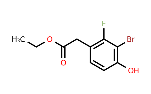 1807117-82-3 | Ethyl 3-bromo-2-fluoro-4-hydroxyphenylacetate