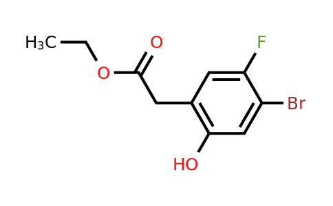 1807117-87-8 | Ethyl 4-bromo-5-fluoro-2-hydroxyphenylacetate