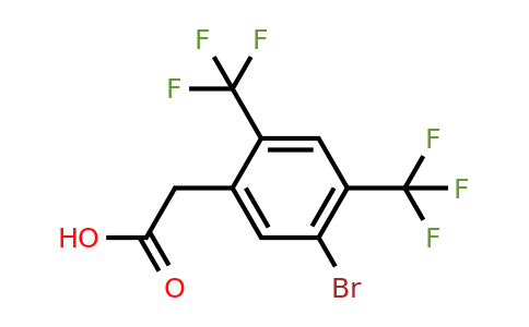 1807117-90-3 | 2,4-Bis(trifluoromethyl)-5-bromophenylacetic acid