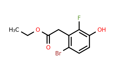 1807117-98-1 | Ethyl 6-bromo-2-fluoro-3-hydroxyphenylacetate