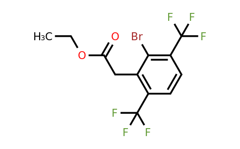 1807118-09-7 | Ethyl 3,6-bis(trifluoromethyl)-2-bromophenylacetate