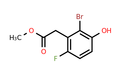 1807118-10-0 | Methyl 2-bromo-6-fluoro-3-hydroxyphenylacetate