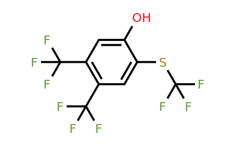 1807118-16-6 | 4,5-Bis(trifluoromethyl)-2-(trifluoromethylthio)phenol