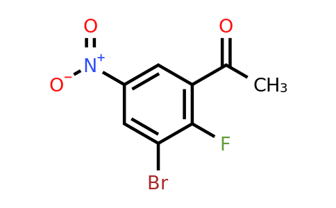 1807118-34-8 | 3'-Bromo-2'-fluoro-5'-nitroacetophenone