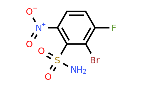 1807118-44-0 | 2-Bromo-3-fluoro-6-nitrobenzenesulfonamide