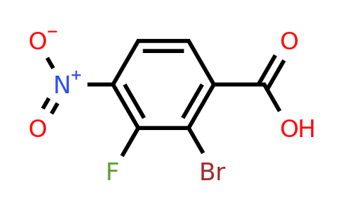 1807118-69-9 | 2-Bromo-3-fluoro-4-nitrobenzoic acid