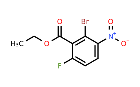 1807118-80-4 | Ethyl 2-bromo-6-fluoro-3-nitrobenzoate