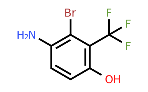 1807118-92-8 | 2-Bromo-4-hydroxy-3-(trifluoromethyl)aniline
