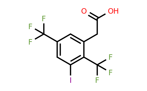 1807119-32-9 | 2,5-Bis(trifluoromethyl)-3-iodophenylacetic acid