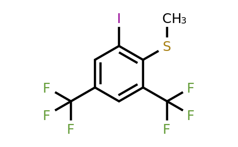 1807119-59-0 | 2,4-Bis(trifluoromethyl)-6-iodothioanisole