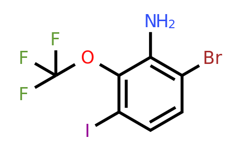 1807119-69-2 | 6-Bromo-3-iodo-2-(trifluoromethoxy)aniline