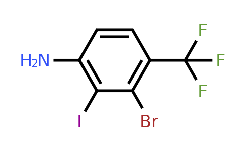 1807119-72-7 | 3-Bromo-2-iodo-4-(trifluoromethyl)aniline