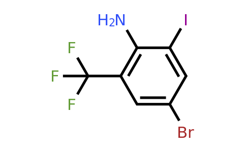 1807119-74-9 | 4-Bromo-2-iodo-6-(trifluoromethyl)aniline