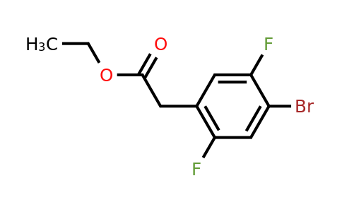 1807120-48-4 | Ethyl 4-bromo-2,5-difluorophenylacetate