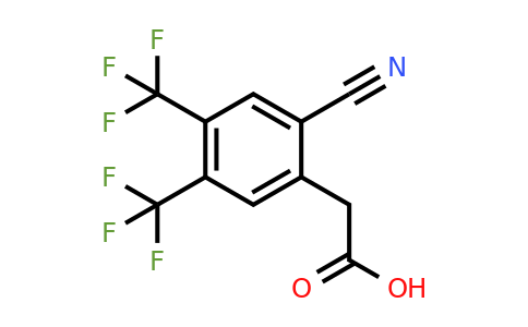 1807120-76-8 | 4,5-Bis(trifluoromethyl)-2-cyanophenylacetic acid