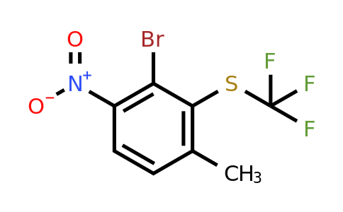 1807120-91-7 | 3-Bromo-4-nitro-2-(trifluoromethylthio)toluene
