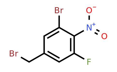 1807120-92-8 | 3-Bromo-5-fluoro-4-nitrobenzyl bromide