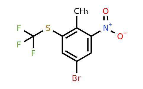 1807121-00-1 | 4-Bromo-6-nitro-2-(trifluoromethylthio)toluene