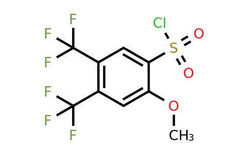 1807121-04-5 | 4,5-Bis(trifluoromethyl)-2-methoxybenzenesulfonylchloride