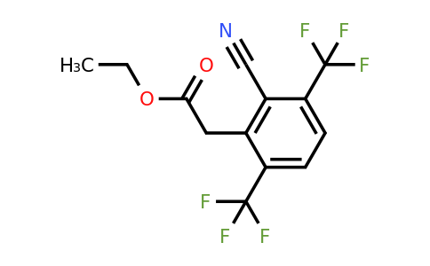 1807121-15-8 | Ethyl 3,6-bis(trifluoromethyl)-2-cyanophenylacetate