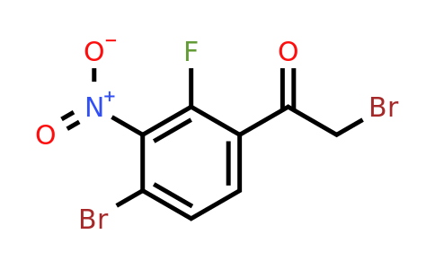 1807121-29-4 | 4'-Bromo-2'-fluoro-3'-nitrophenacyl bromide