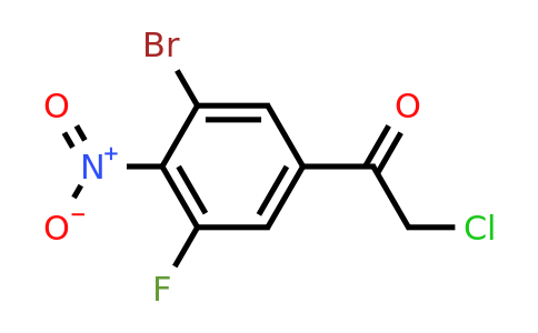 1807121-41-0 | 3'-Bromo-5'-fluoro-4'-nitrophenacyl chloride