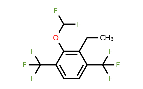 1807121-60-3 | 1,4-Bis(trifluoromethyl)-2-(difluoromethoxy)-3-ethylbenzene