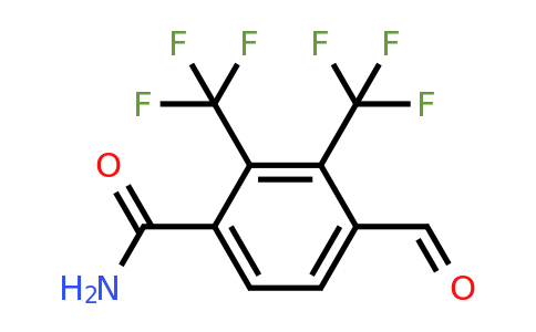 1807121-70-5 | 2,3-Bis(trifluoromethyl)-4-formylbenzamide