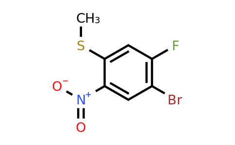 1807121-72-7 | 4-Bromo-5-fluoro-2-nitrothioanisole