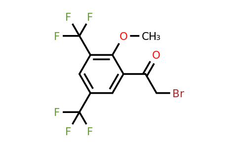1807121-86-3 | 3',5'-Bis(trifluoromethyl)-2'-methoxyphenacyl bromide