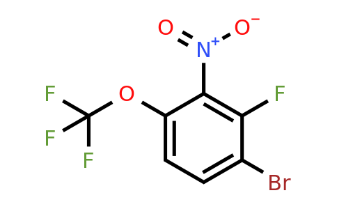 1807121-91-0 | 1-Bromo-2-fluoro-3-nitro-4-(trifluoromethoxy)benzene