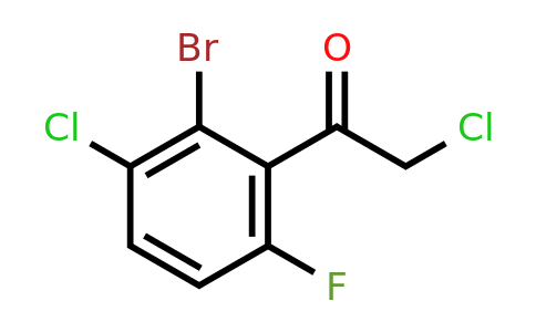 1807121-97-6 | 2'-Bromo-3'-chloro-6'-fluorophenacyl chloride